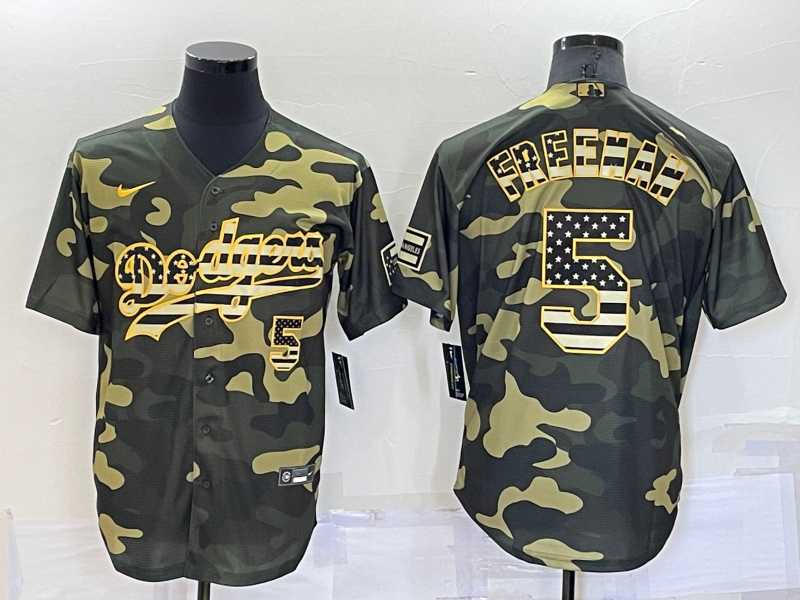 Los Angeles Dodgers #5 Freddie Freeman Camo Flag Stitched Cool Base Nike Jersey,We sell and wholesale Los Angeles Dodgers #5 Freddie Freeman Camo Flag Stitched Cool Base Nike Jersey on line form chian!